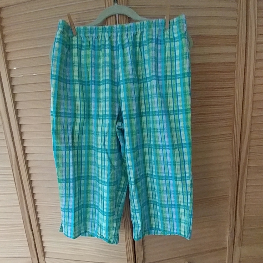 🐢BFA Classics - plaid capris